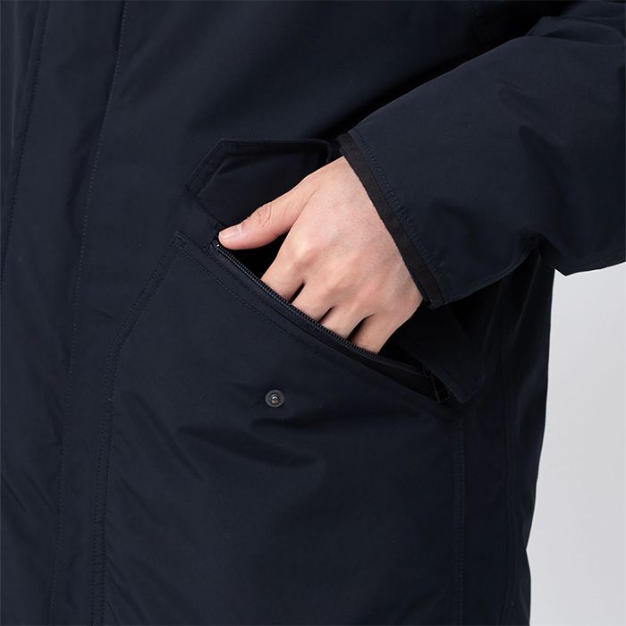 nanamica - GORE-TEX Down Coat / N(Navy) | Stripe Online Store