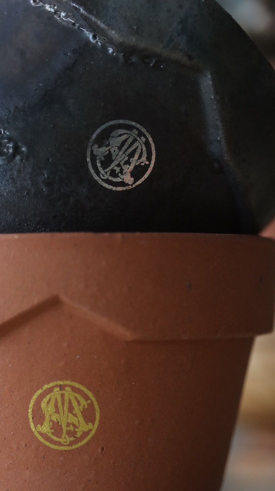 MASSES×YAMABACHI takero pot / IRON CHARCOAL / 芽の巣山