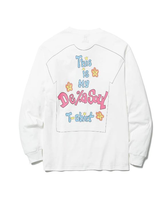 "This is MY T-shirt" LS TEE(xDe La Soul) / WHITE / デラソウルコラボロンティー