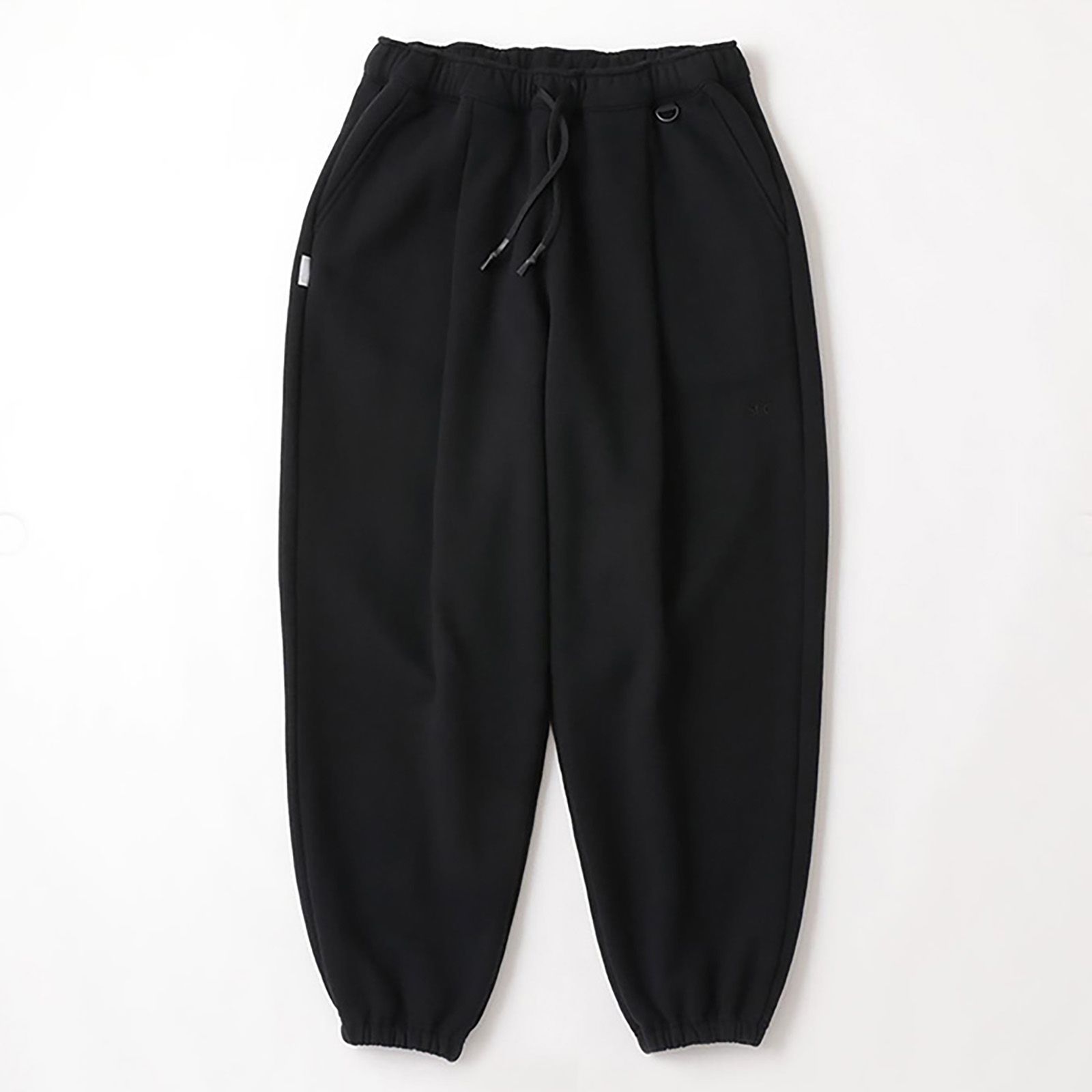 Stripes For Creative - WIDE SWEAT PANTS / Black | Stripe Online Store