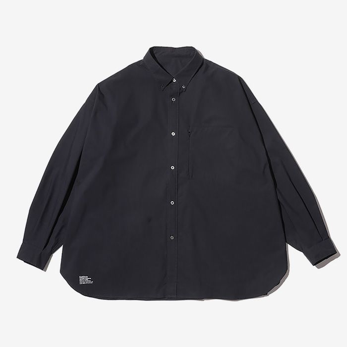 DRY OXFORD CORPORATE L/S B.D SHIRT / BLACK