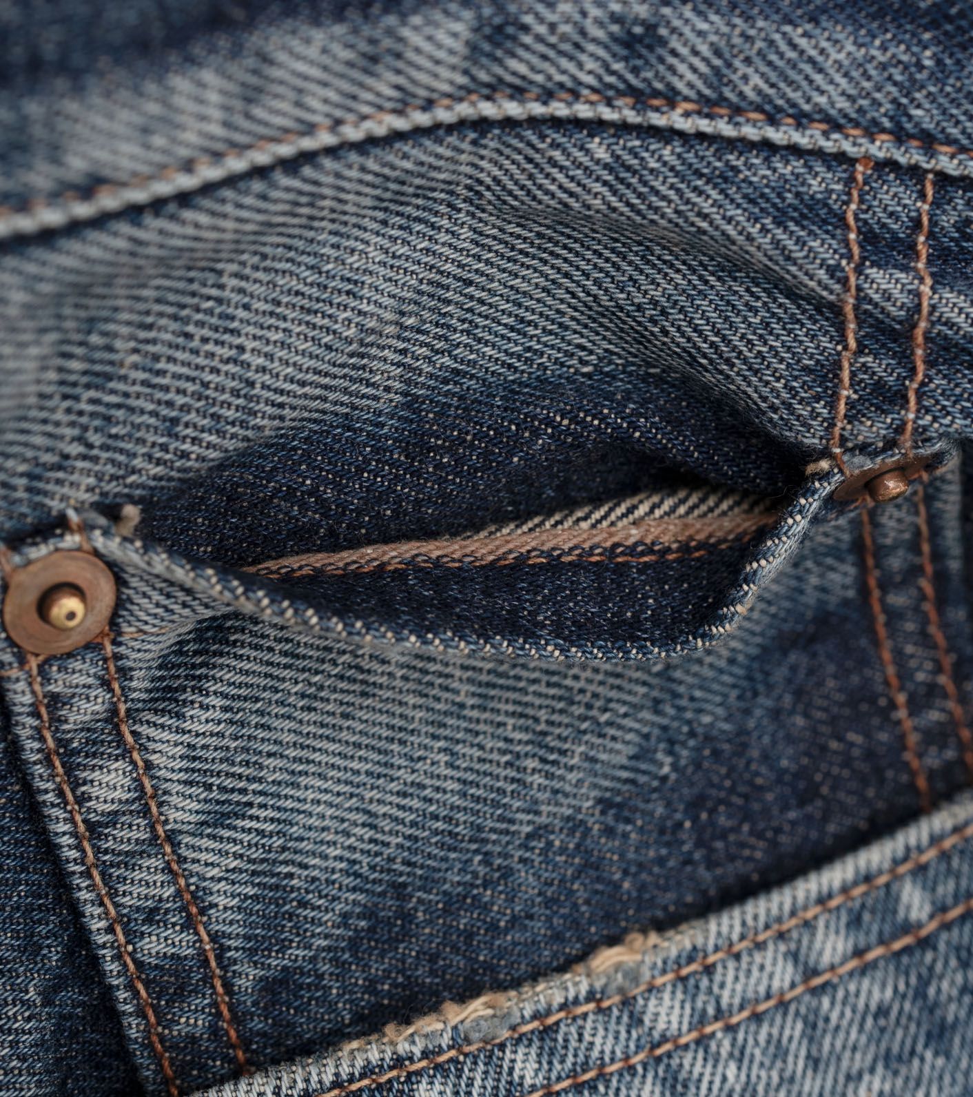 でぃあんページ nanamica - Selvage Denim Pants / VI(Vintage Indigo) | Stripe