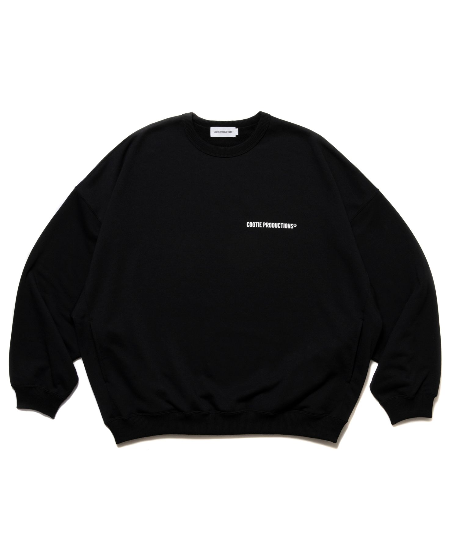 COOTIE PRODUCTIONS ブラック トレーナー COOTIE PRODUCTIONS®（クーティー プロダクションズ）/ Dry Tech