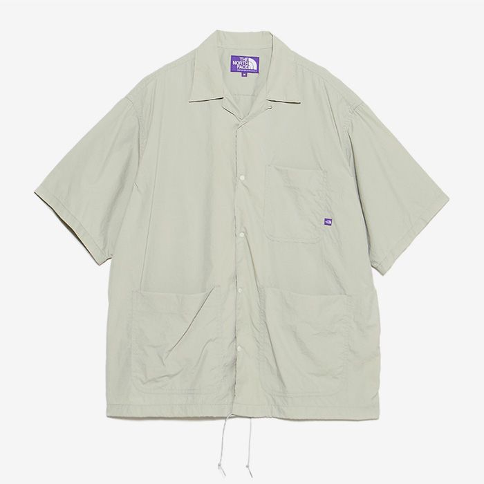 Nylon Taffeta Field S/S Shirt / LS(Light Sage)