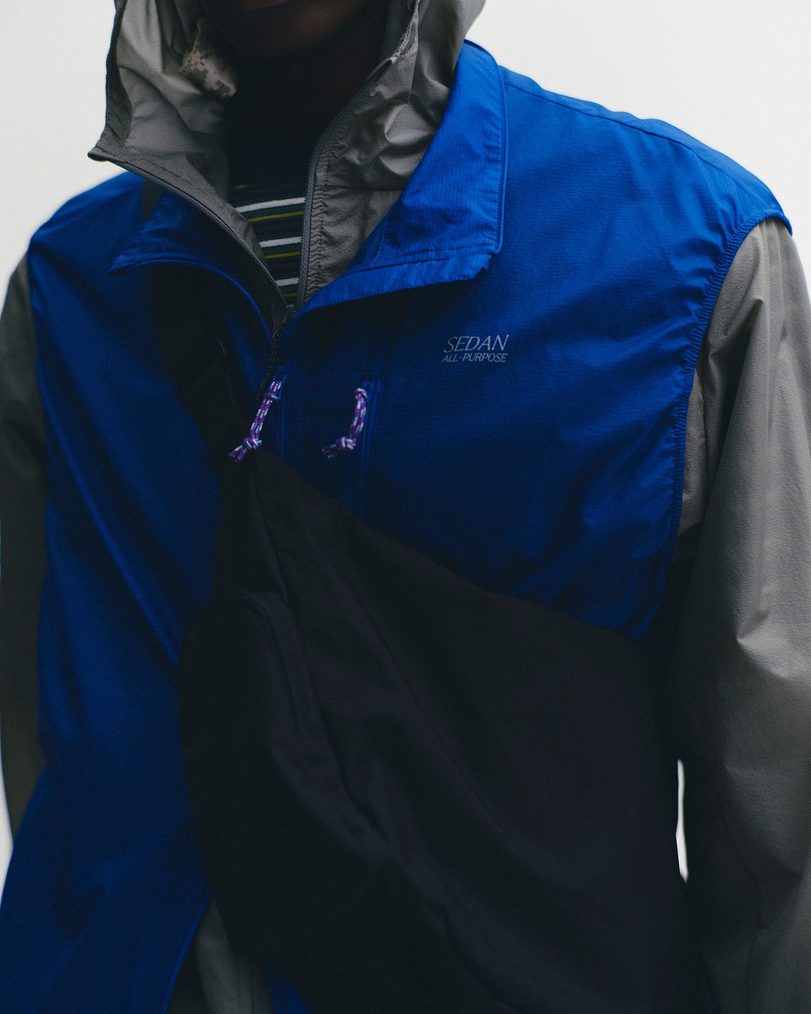 MESH SHOULDER BAG / BLACK