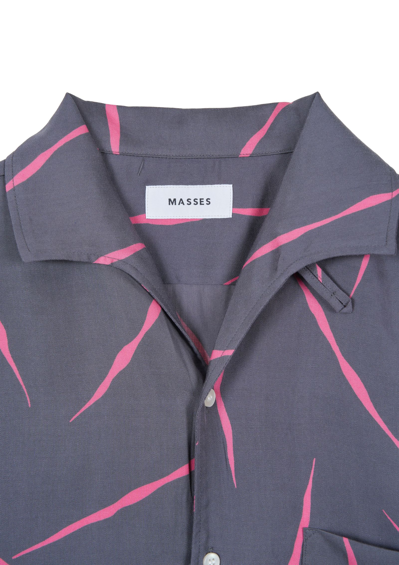 RAYON ITALIAN SHIRT L/S / CHARCOAL