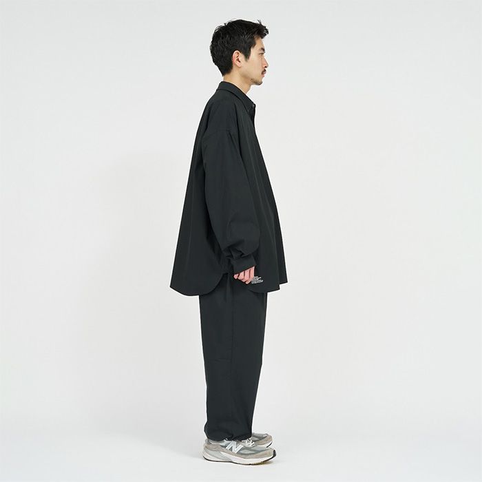 SOLOTEXⓇ TYPEWRITER UTILITY L/S B.D SHIRT / BLACK