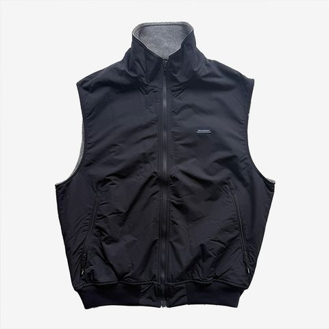 DAVID NYLON VEST / NAVY