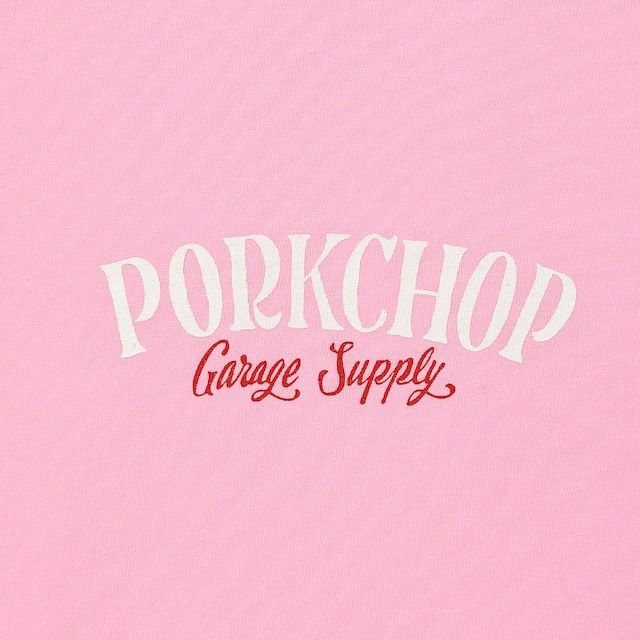 PORK BACK TEE / PINK×RDWH / プリント ティーシャツ