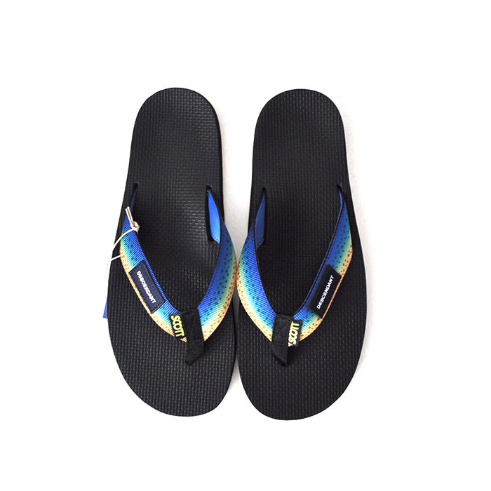 DESCENDANT - MAHI MAHI SANDAL SCOTT.HAWAII / BLACK | Stripe Online