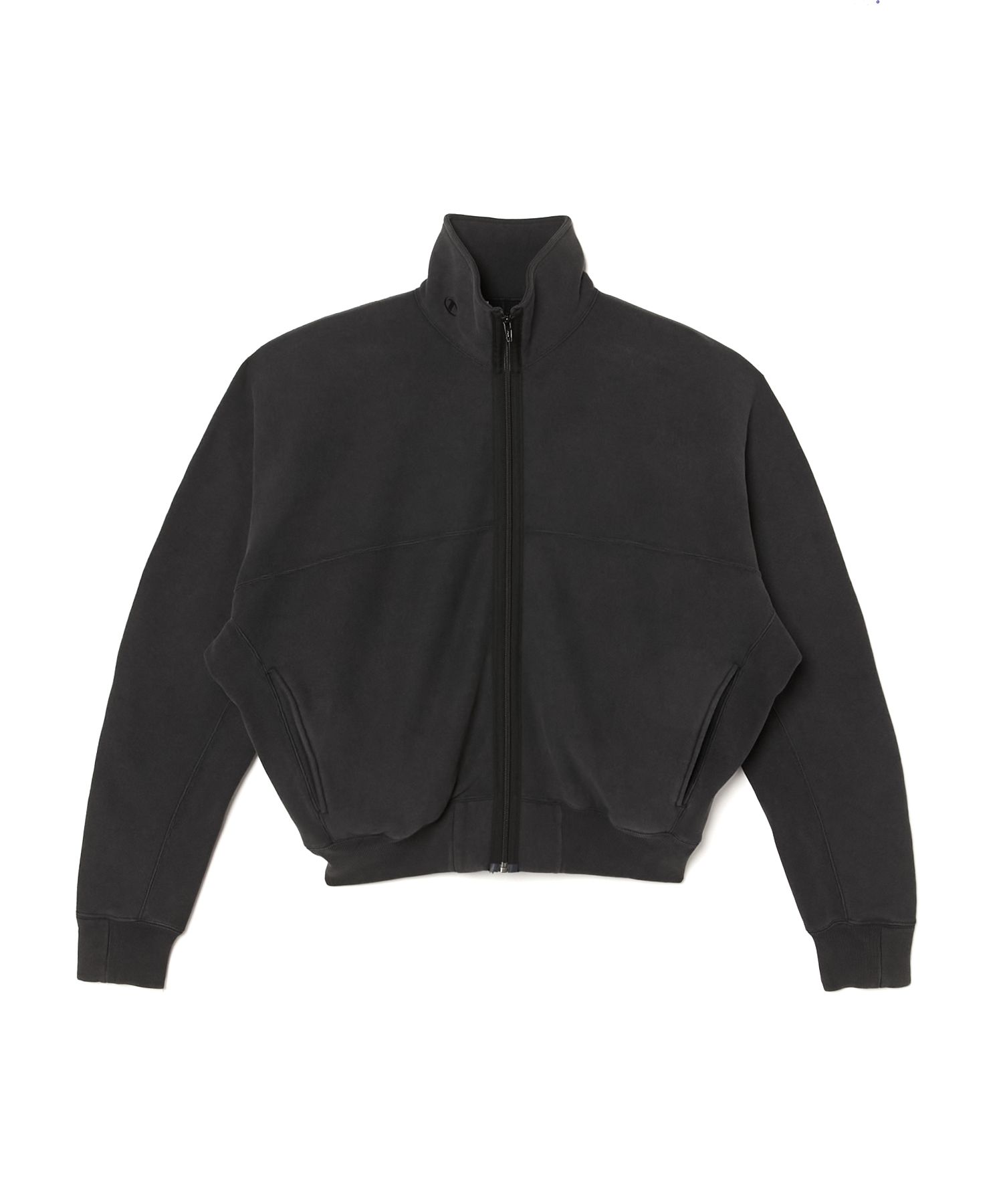 C8-C129 / HIGHNECK ZIP UP SWEATSHIRT / CHARCOAL / チャンピオンコラボ / ハイネックスウェット