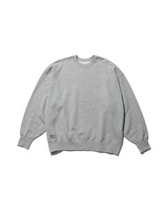 LIGHT OZ CREW NECK SWEAT / H.GRAY