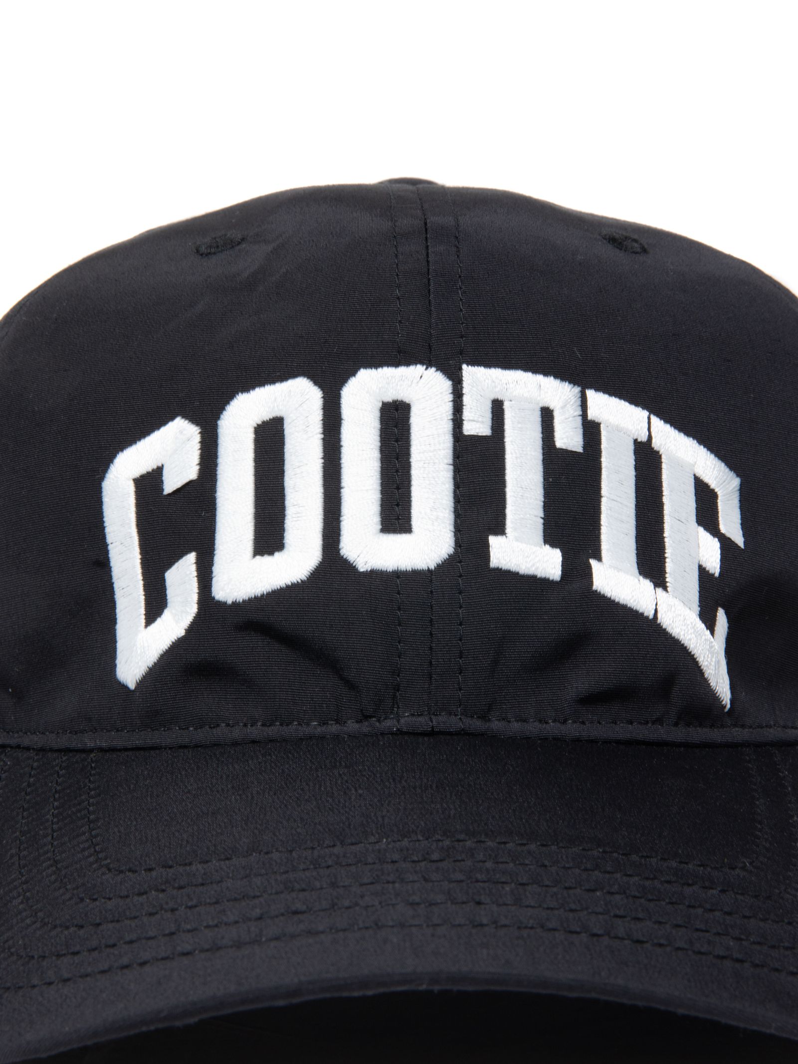 COOTIE PRODUCTIONS - 60/40 Cloth 6 Panel Cap / Black | Stripe