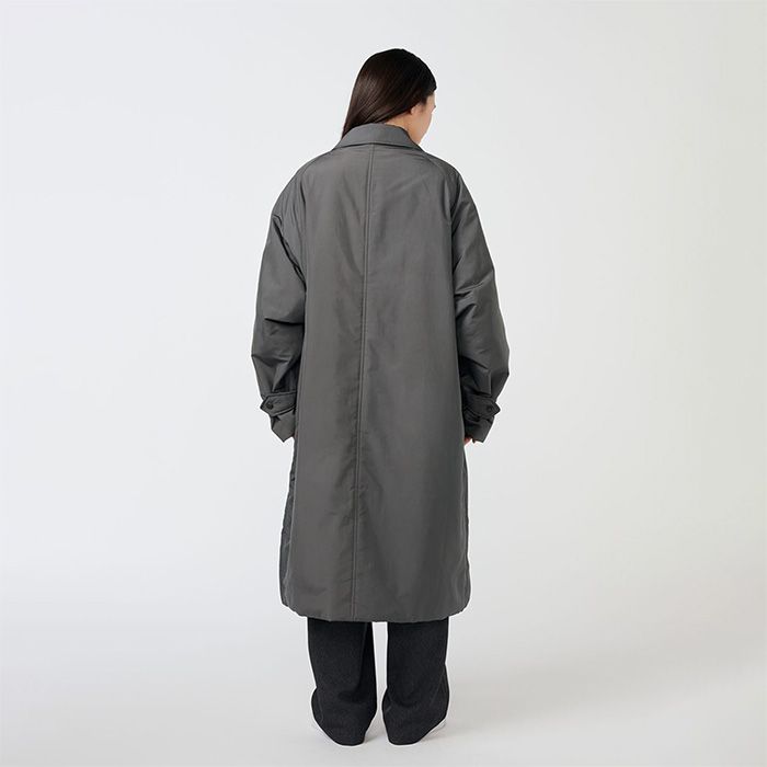 UNISEX / Insulation Soutien Collar Coat / AH(Asphalt Gray)