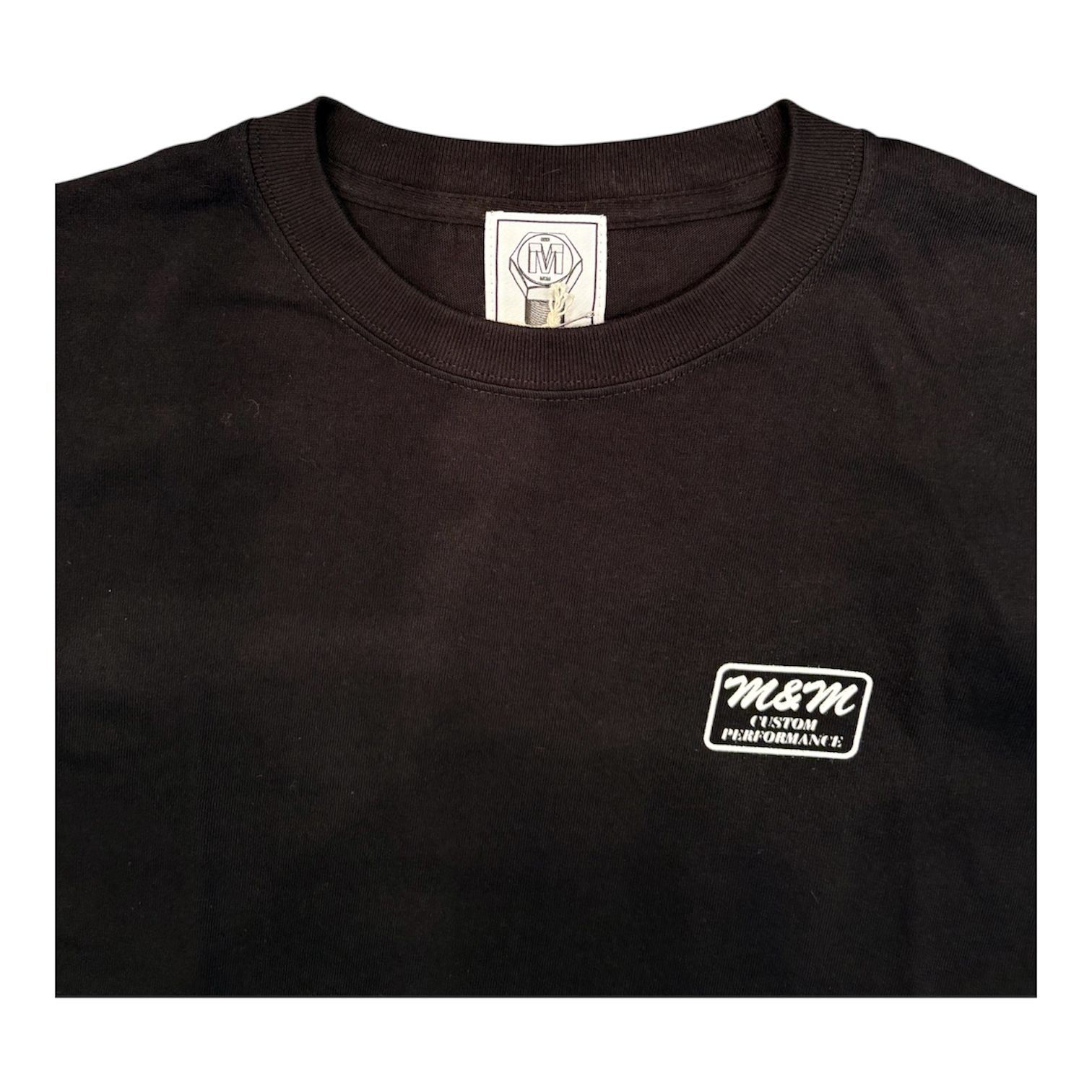 PRINT L/S TEE / BLACK / プリントロングスリーブティー