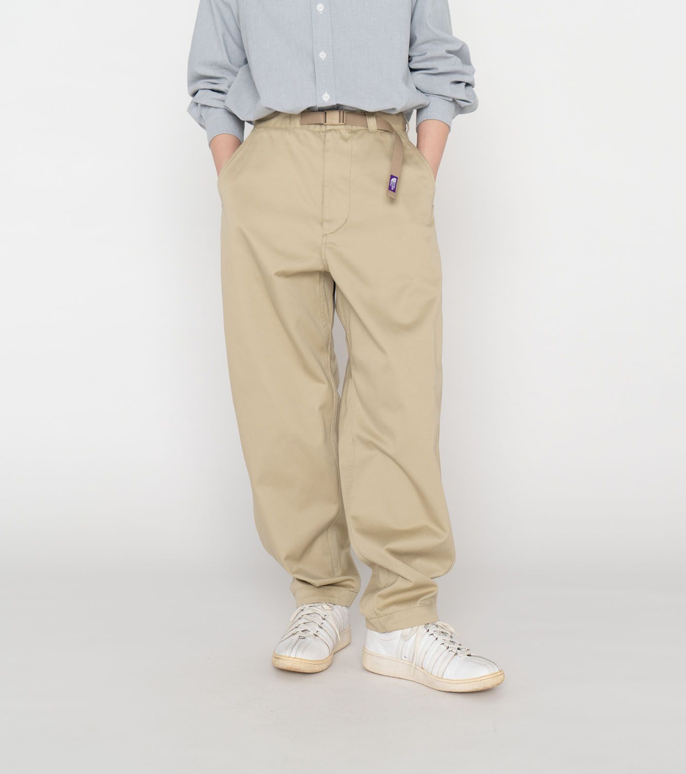 THE NORTH FACE PURPLE LABEL - Chino Wide Tapered Field Pants / K