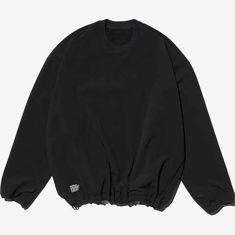 COMFORT-SHIELD FLEECE CREW NECK PULLOVER / BLACK