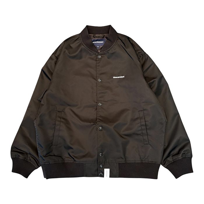 ECHO SATIN JACKET / BLACK