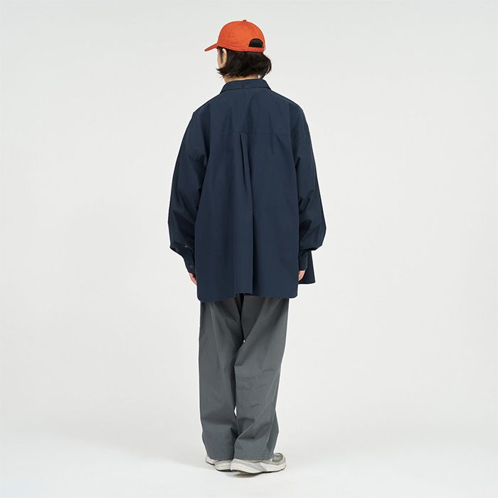 DRY OXFORD CORPORATE L/S B.D SHIRT / NAVY