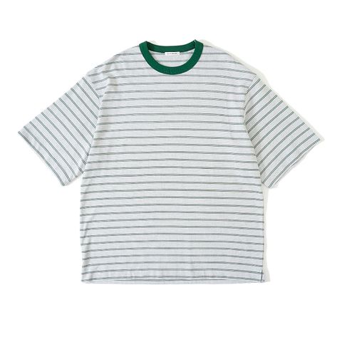 MULTI BORDER S/S T-SHIRT / GREEN