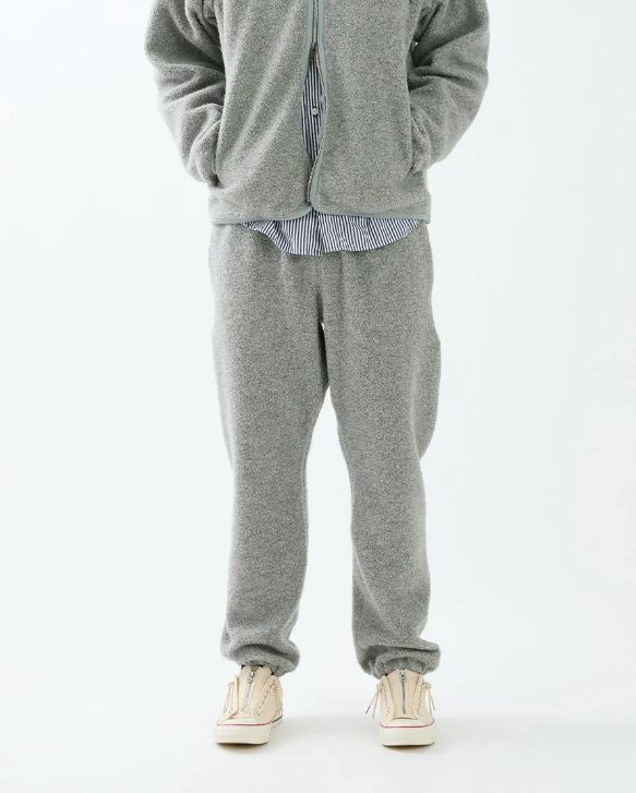 HIKER EASY PANTS WOOL POLY NYLON PILE / HEATHER GRAY / イージーパンツ
