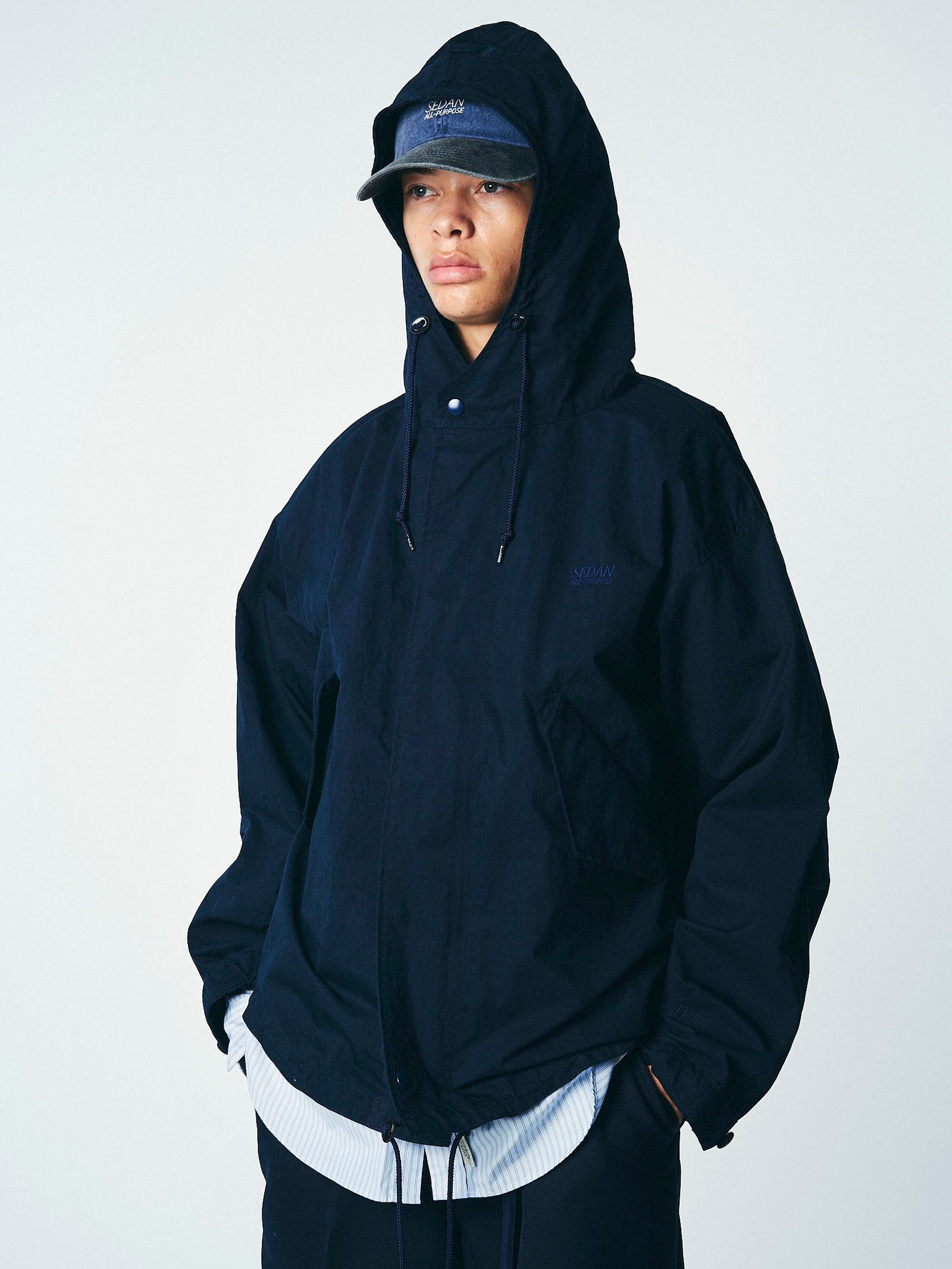 sedan all purpose／NYCO HOODED JACKET-