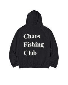 Logo Zip Up Hoodie / BLACK