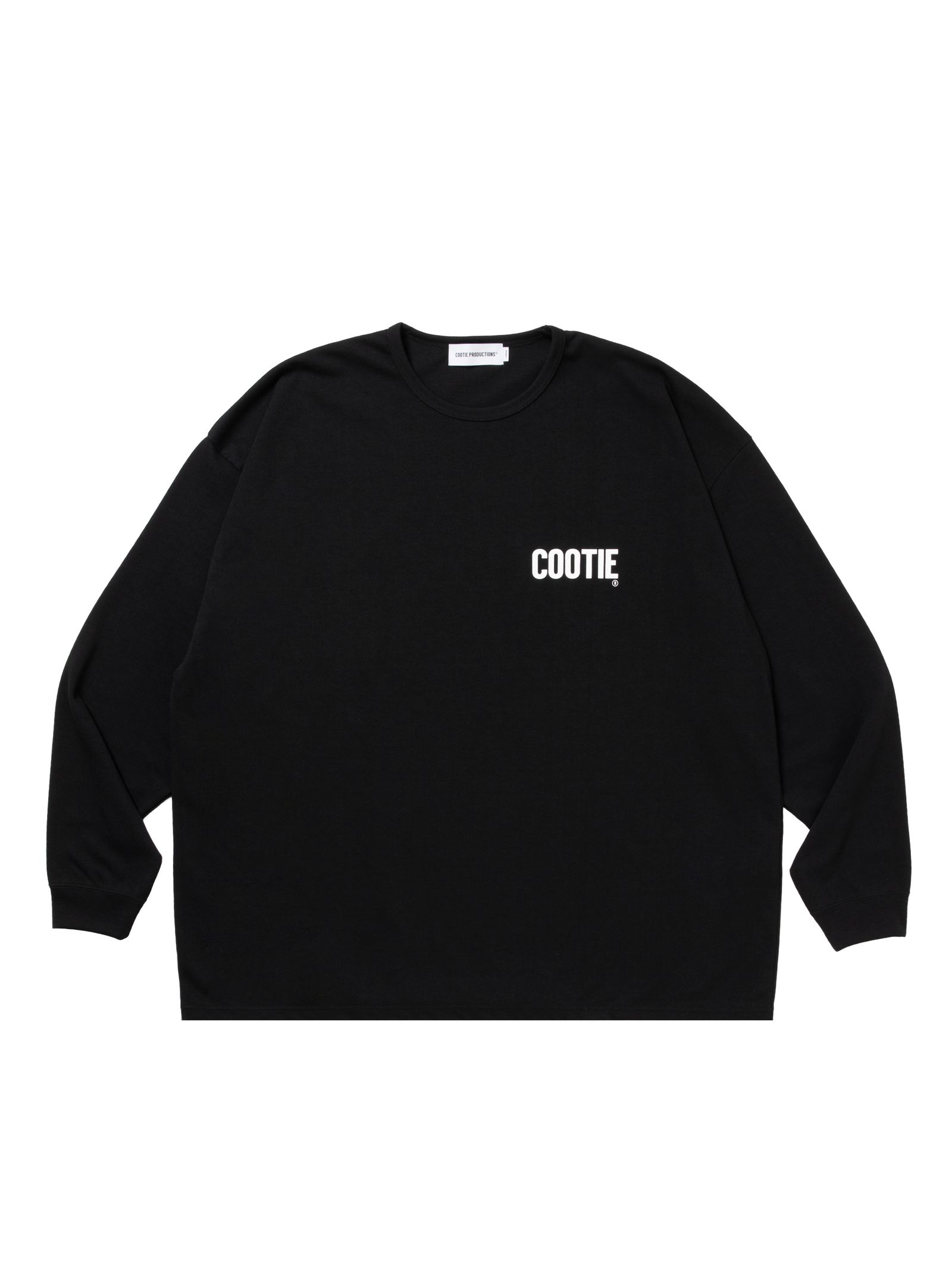 Dry Tech Jersey Oversized L/S Tee / BLACK /  ドライテック ティーシャツ