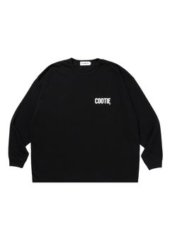 Dry Tech Jersey Oversized L/S Tee / BLACK /  ドライテック ティーシャツ
