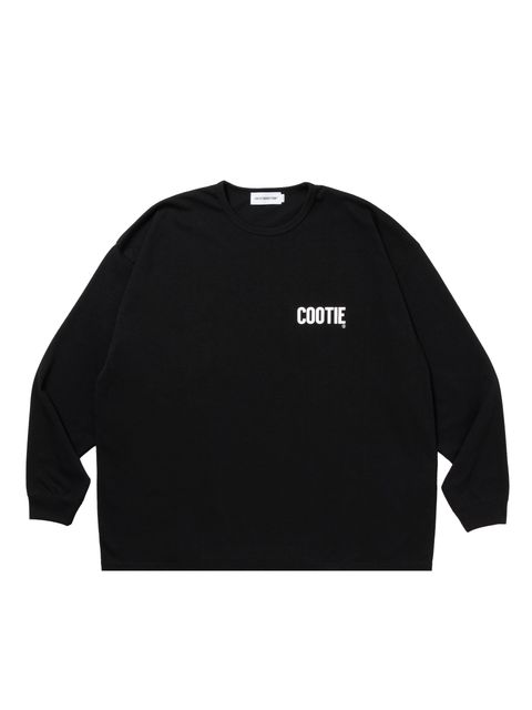 Dry Tech Jersey Oversized L/S Tee / BLACK /  ドライテック ティーシャツ