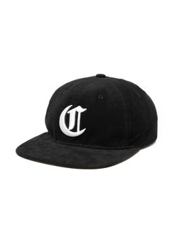 Corduroy 6 Panel Cap / Black×White / コーデュロイキャップ