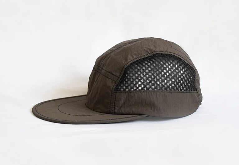 ENDS and MEANS - Mesh Camp Cap / African Black | Stripe Online Store