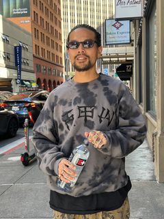 F.T.W. TIE DYE SWEAT SHIRT / GREY / タイダイスウェット