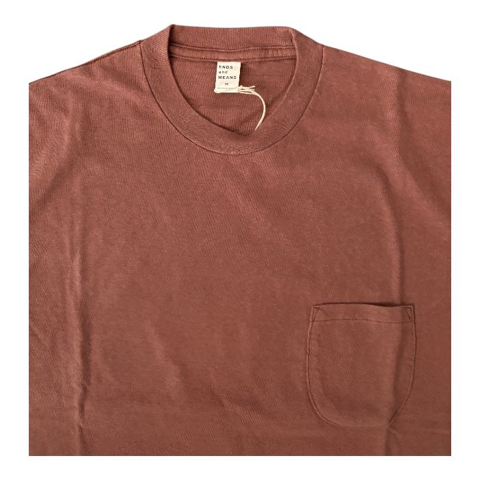 Pocket Tee / Rose Brown
