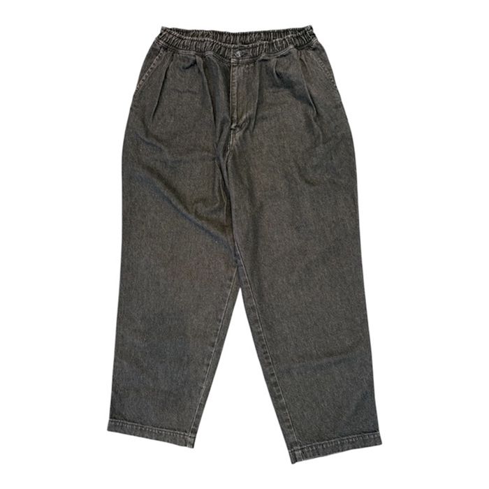 OS DENIM TROUSERS / BLACK