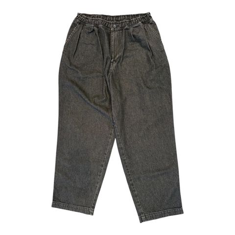 OS DENIM TROUSERS / BLACK