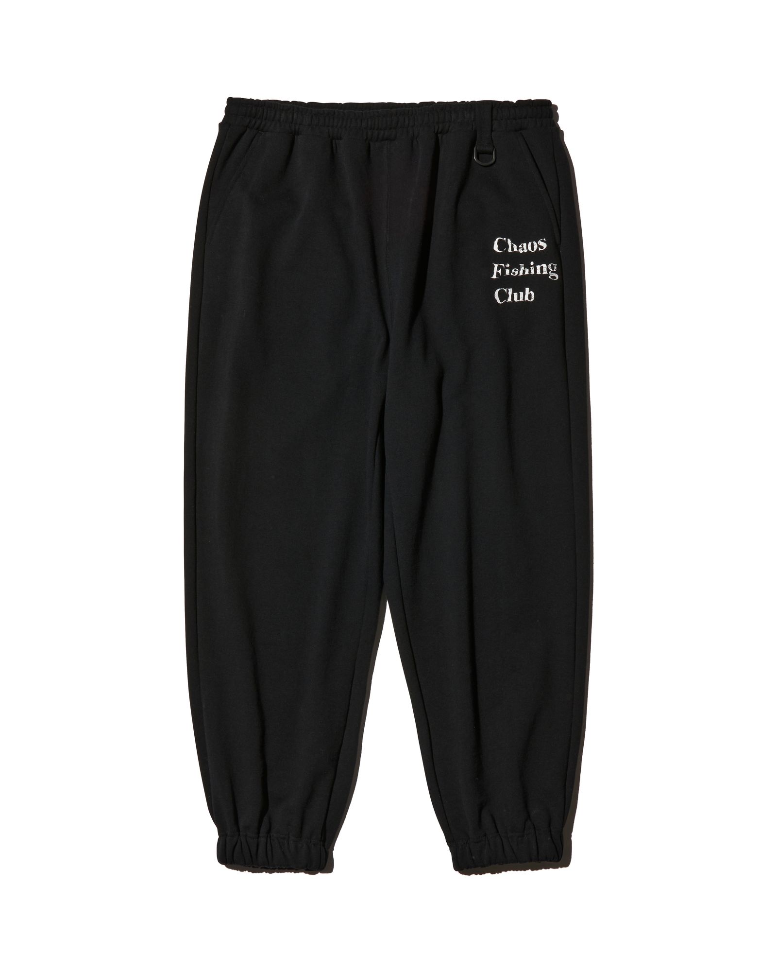 Chaos Fishing Club - LOGO SWEAT PANTS / BLACK | Stripe Online Store