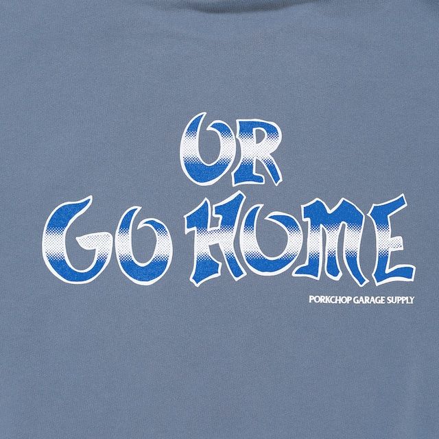 RIDE HARD SWEAT / BLUE GRAY / スウェット