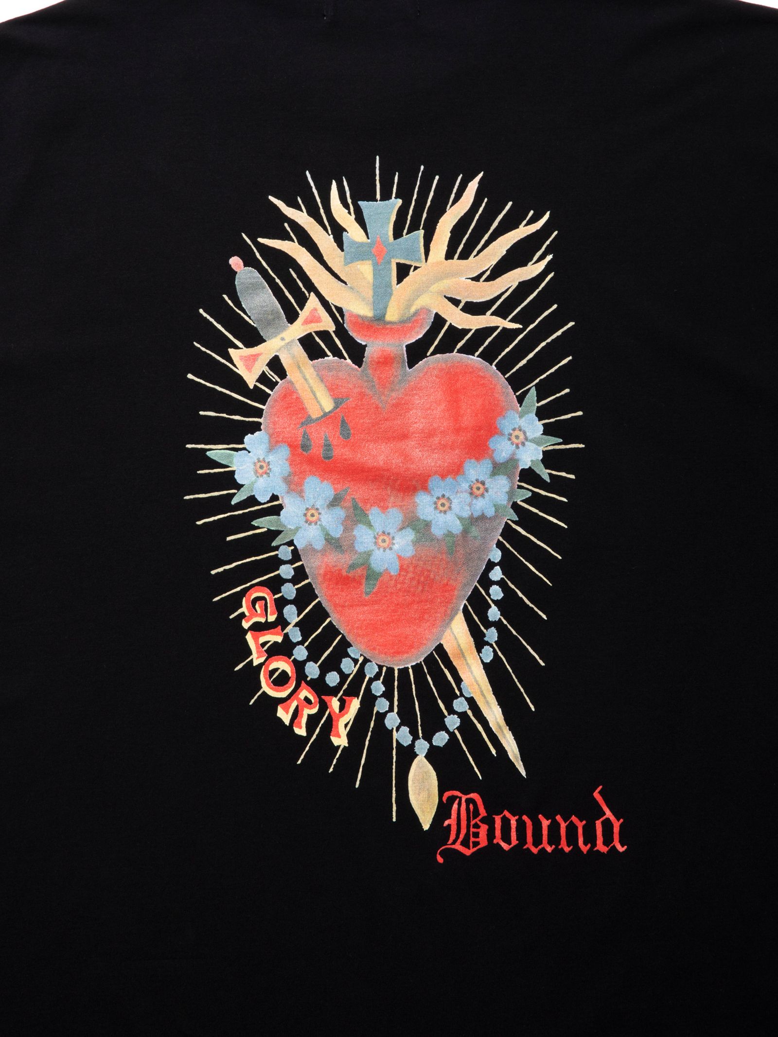 Print S/S Tee (Glory Bound) / BLACK /  Jakob Morley / コラボレーションティーシャツ