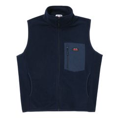 FLEECE VEST / NAVY / フリースベスト
