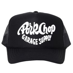 PORKY MESH CAP / BLACK