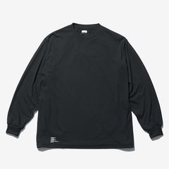 DRY JERSEY L/S CREW NECK TEE / BALCK