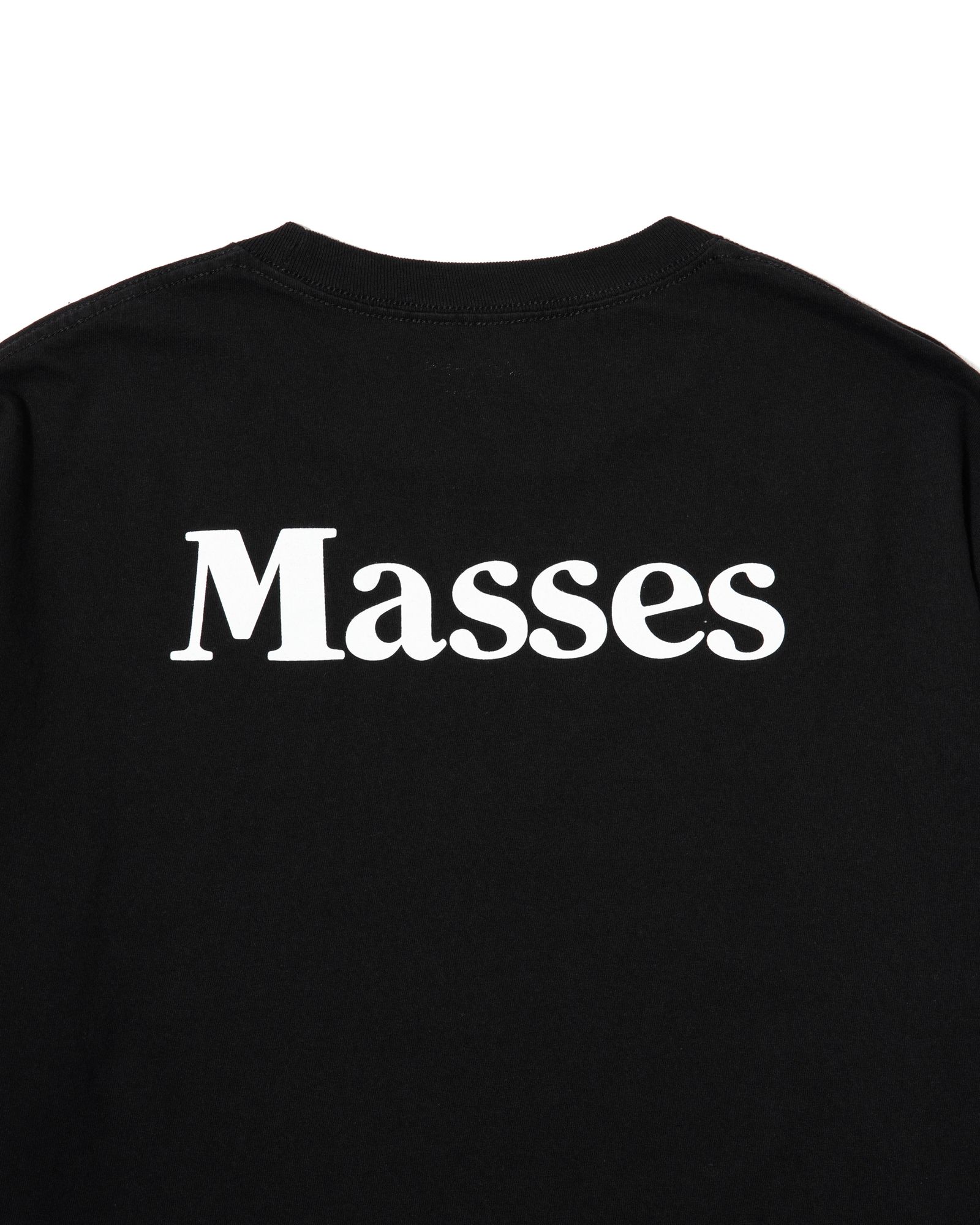 T-SHIRT L/S CROSS SNAKE / BLACK / プリントL/Sティー