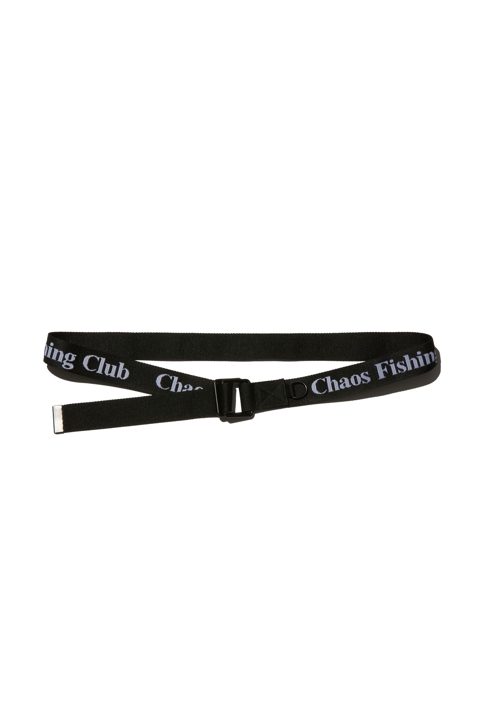 Chaos Fishing Club - LOGO BELT / BLACK | Stripe Online Store