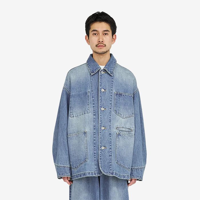 CORPORATE DENIM ENGINEER JACKET / LIGHT WASH