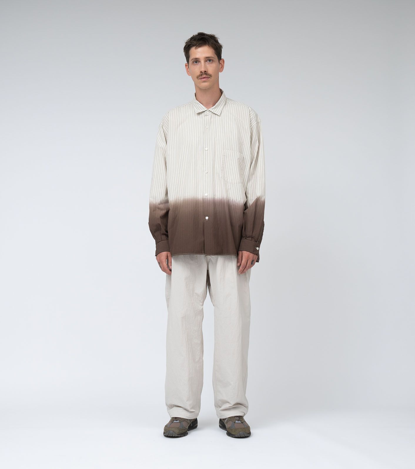 Regular Collar Wind Shirt / BE(Beige)