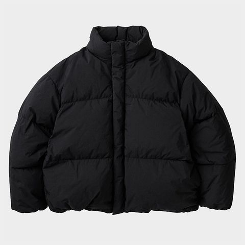Garment Dyed Down Jacket  / BLACK