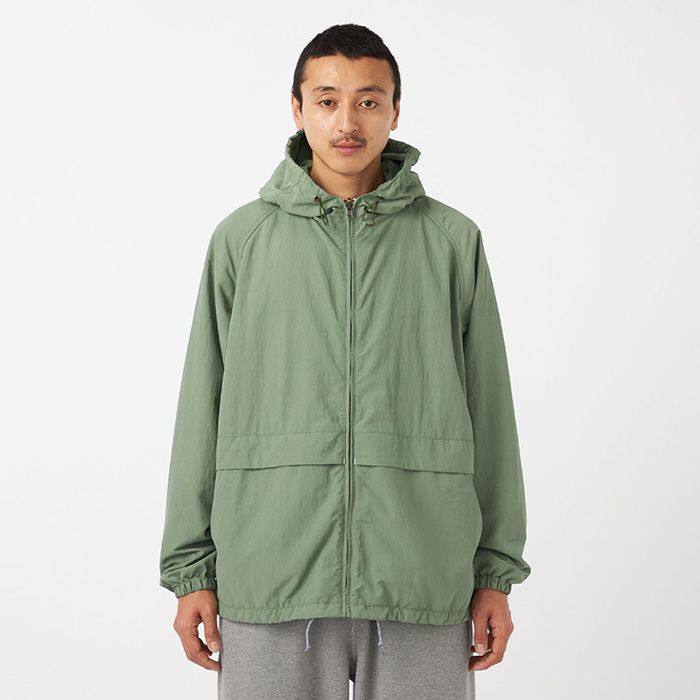 Hooded Jacket/ FG(Fade Green)