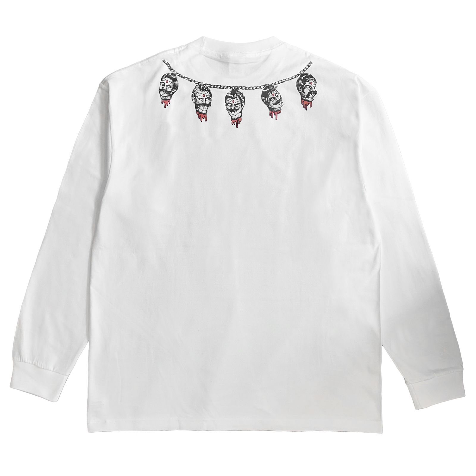 KALI MA L/S T SHIRT / WHITE / プリントシャツ