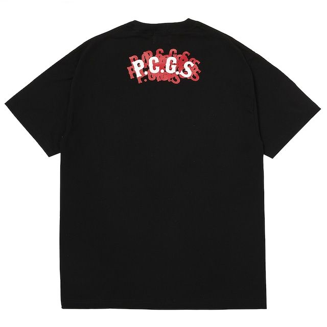 DEVIL FACE TEE / BLACK / プリントティー